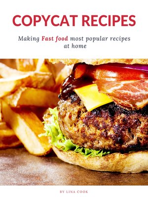 cover image of Making fast food most popular recipes